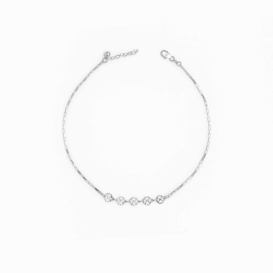 Five Petal Path Anklet womens