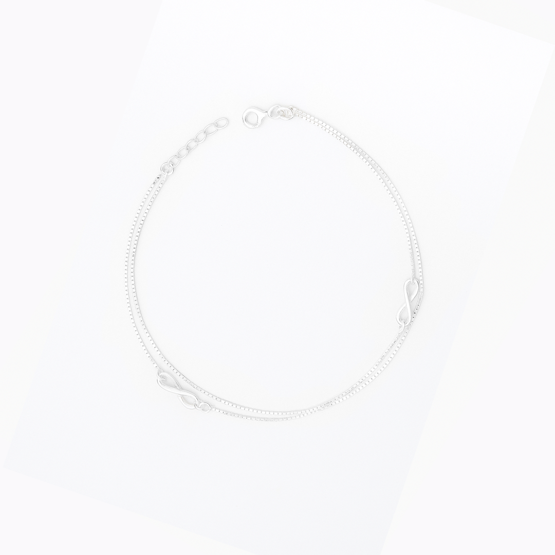 Dual Infinity Anklet