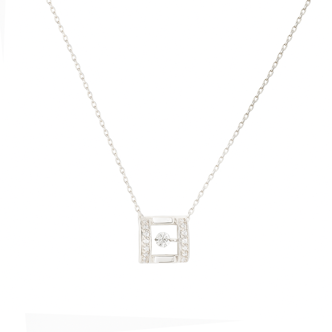 Celestial Box Chain Pendant