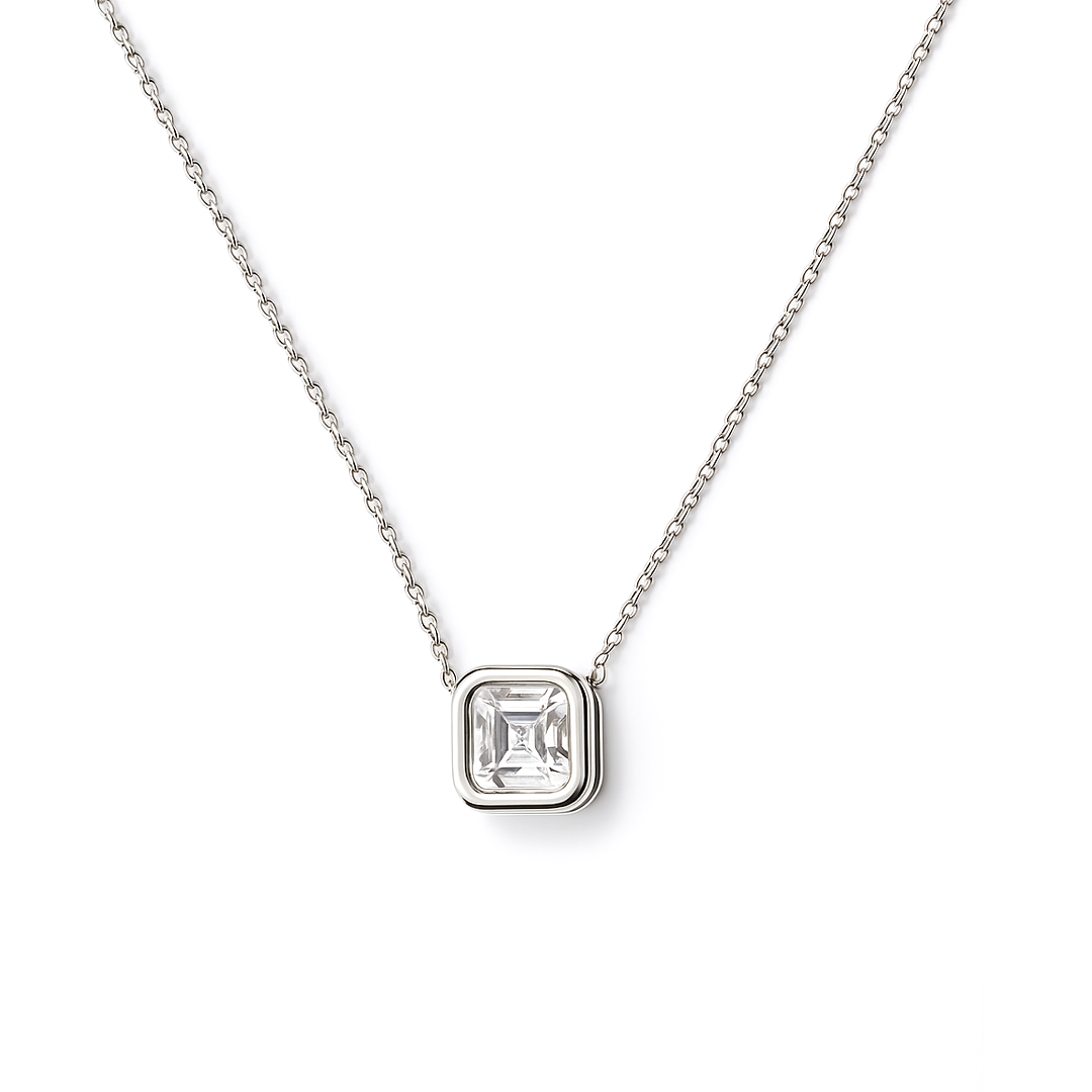 Silver Radiance Chain Pendant