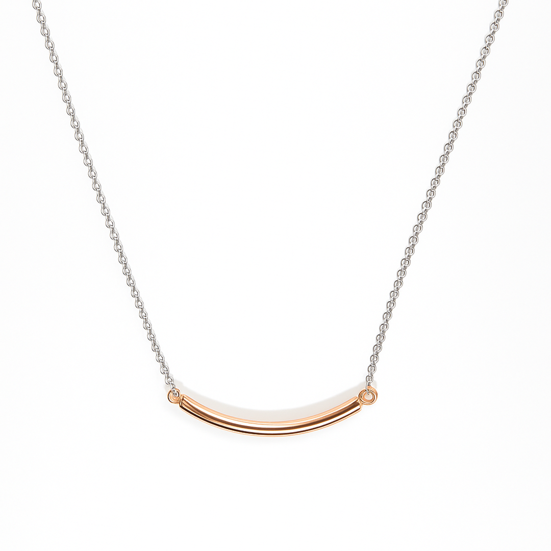 Blush Beam Chain Pendant
