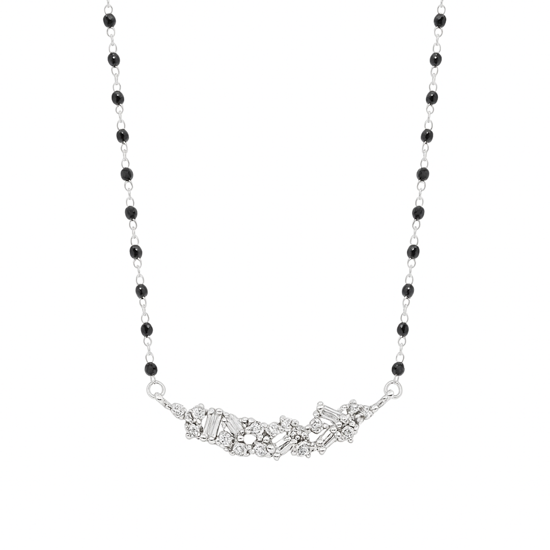 Mixed-Cut Cluster Mangalsutra