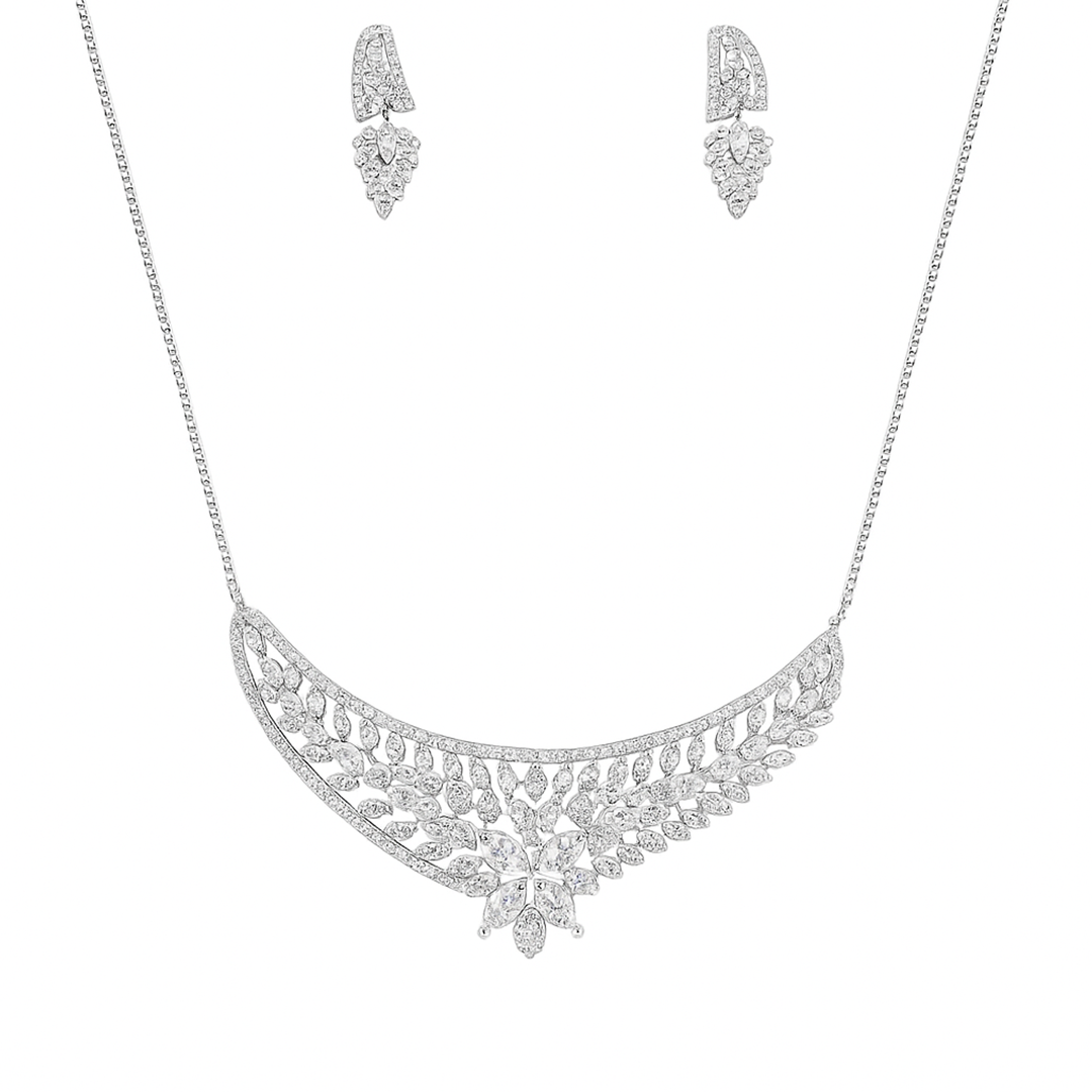 Radiant Frost Necklace