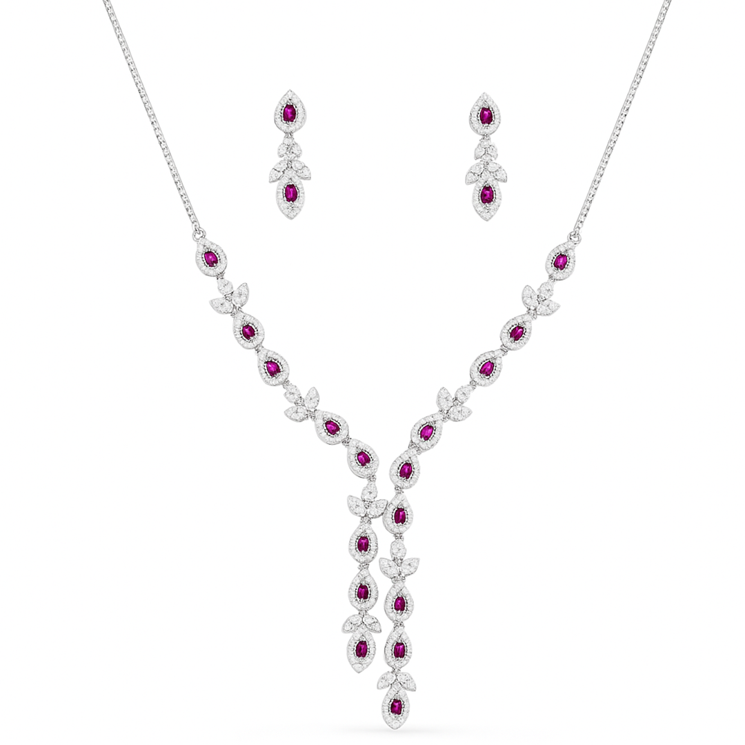 Garnet Glow Necklace