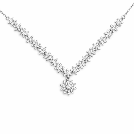 Snowflake Sparkle Necklace Set
