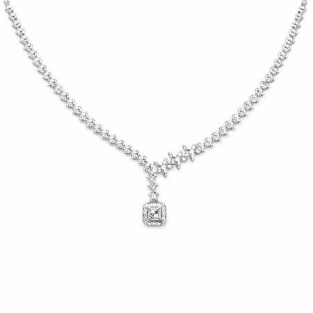 Floral Grace Drop Necklace Set